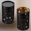 KOTARBAU® Lantern Stars Metal Black Diameter 9 cm Height 15