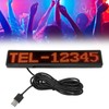 LED Matrix Panel 12x72 Dots Bluetooth APP Control Programmable Scrolling