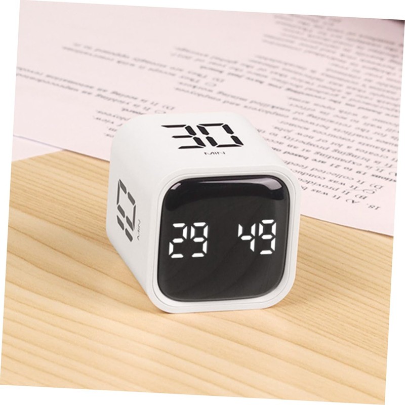 FUNOMOCYA Cube Timer Digital Portable Electronic Timer for Cooking Study
