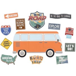 Teacher Created Resources Moving Mountains Road Trip Hit The Road Bulletin Board (TCR9222)