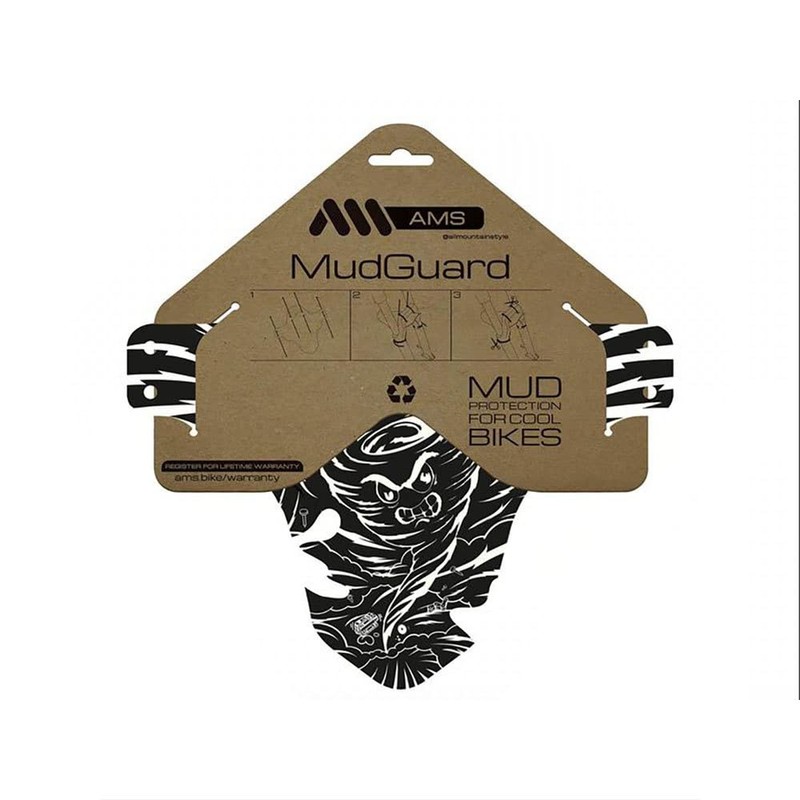 All Mountain Style Front Bicycle Mudguard - Robust & Stylish