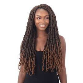 FreeTress Crochet Braids Distressed Loc 22" (3-pack, T27)