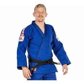 FUJI USA Judo Single Weave Gi 2.0, Blue, 2