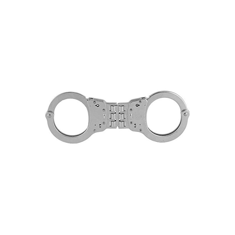 Smith & Wesson Model 300 Hinged Nickel Handcuffs