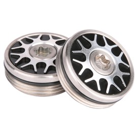 NA 2pcs Black Golf Weights for Odyssey Stroke Lab, O-Works, White Hot OG Putters (2x15g)