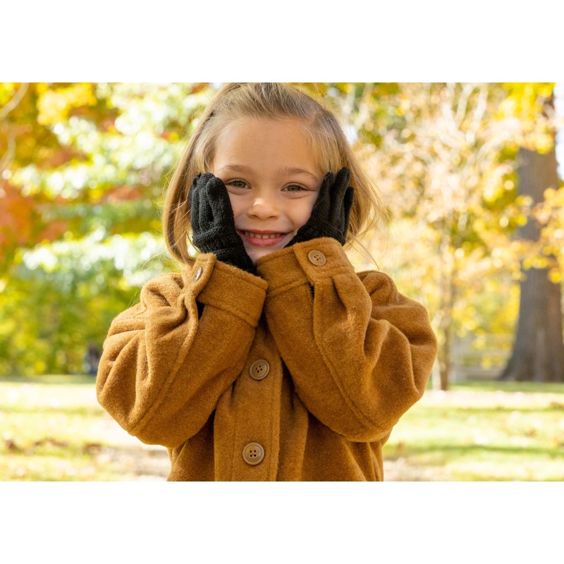 Funky Junque Girls Touchscreen Gloves - Red