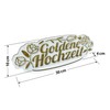 Table Decoration Table Decoration Golden 50th Wedding Table Stand Recyclable