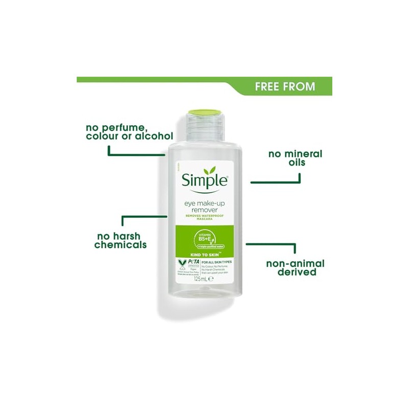 Simple Kind - Desmaquillante de Ojos - Remover Maquillaje -