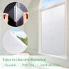 Coavas Window Privacy Film Sun Blocking Frosted Glass Window Clings
