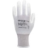 GLOVES NYLONPU WHITE 10