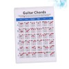 Kisangel 1PC Electric Guitar Chord Practice Chart Lightweight Copper Plate