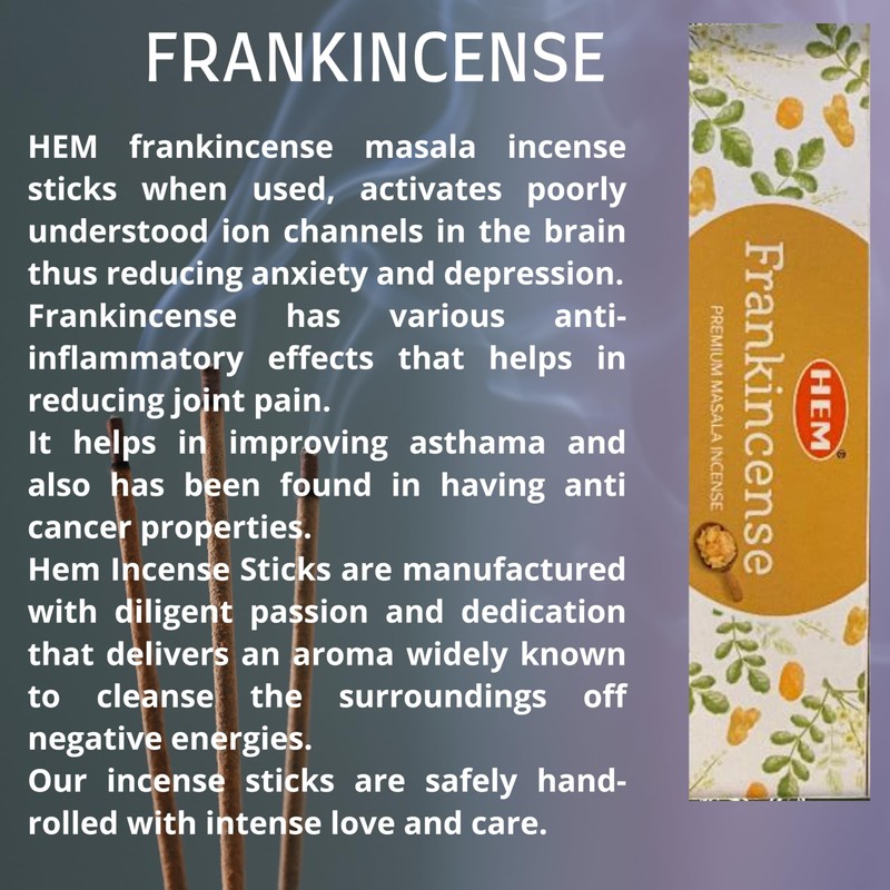 HEM Premium MasalaEnchanted Woods Series Incense Sticks pack of 6