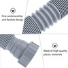 Drainage Pipe Sink Drain Connection Hose Double-Head Extension Fitting for