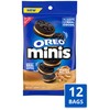 OREO Mini Peanut Butter Chocolate Sandwich Cookies, 12-3 oz Packs