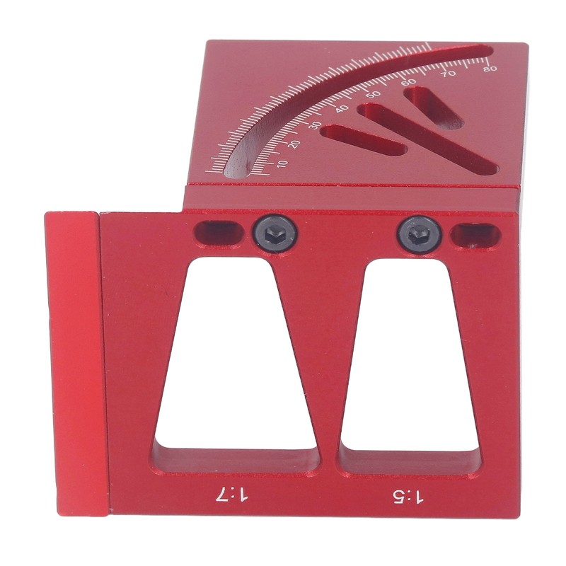 Multi Angle 3D Protractor 45 Degree Marking Ruler Essential Woodworking