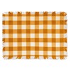 DII Camino de Mesa, Mantel Individual, Pumpkin Spice Checker, Placemat,