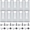 Frienda 10 Pcs Metal Belt Clip Buckle Spring Hook Belt
