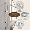 Tomfaucet Shower Slide Bar System, 35.4 Inch Shower Slide Bar