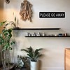 Please Go Away Wall Decor Metal Signs Road Street Signs
