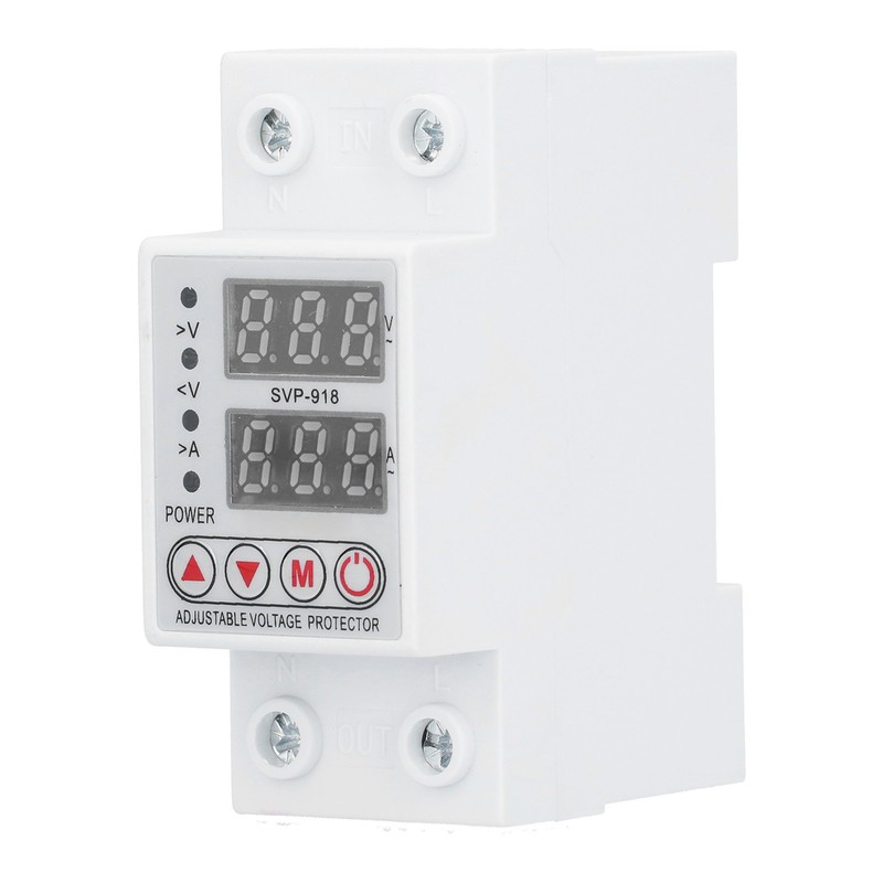 Overvoltage Protector Adjustable Voltage Current Automatic Reset Circuit Protection Device