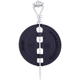 COLIBROX Manufacturing Group BM0051-A Cast Iron Stove Pipe Damper, Black