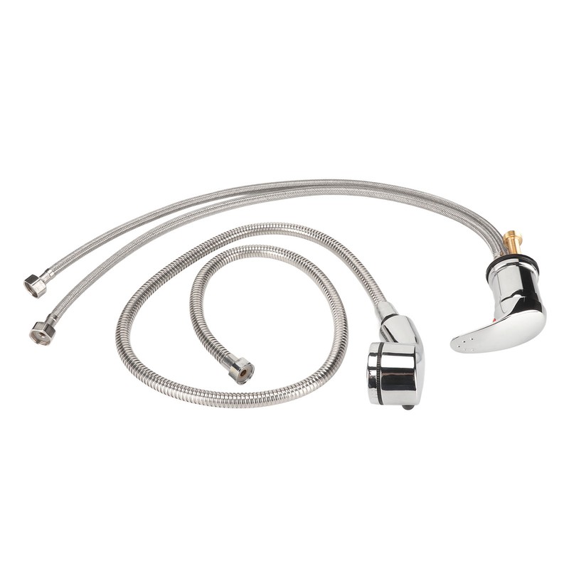 Shampoo Bed Faucet Kit Ceramic Valve Good Sealing Hot Cold