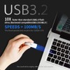 TCELL Push 256GB USB 3.2 Gen1(3.1/3.0) USB Flash Drive Read