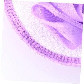 FRCOLOR 6PCS Double Sided Exfoliating Bath Gloves for Men Women Durable Shower Scrub Mitts for Dead Skin Removal Comfortable Scrub Gloves for Hard to Reach Areas Random Color Random Color