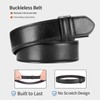 MACBORO Mechanic Work Belts for Men Without Buckle No Scratch