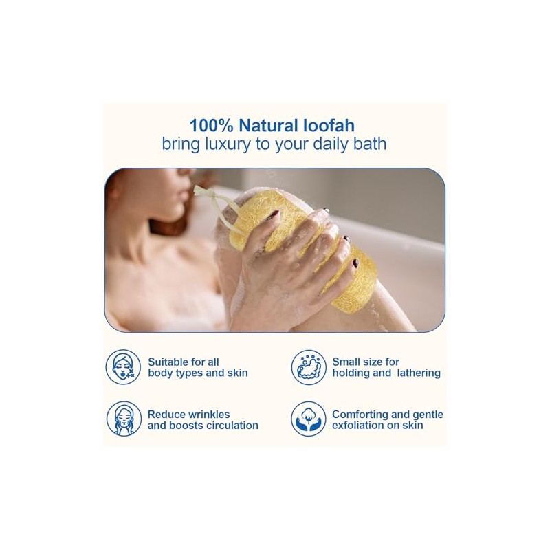 Ahatopia Materiales Lufa Natural Real Nuestras Esponjas Están Hechas Exclusivamente