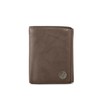 Cas8 MATS Men's Wallet Portrait Format, 100% Leather Wallet with