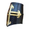Knights Templar Brass Trimmed Crusader Practice Helmet Without Liner |
