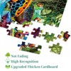 Colorful Frog Puzzle 1000 Piece for Adults, Rainbow Frogs Jigsaw