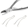 OTOTEC 10pcs 40mm Nail Nippers Replacement Spring for Most Toenail