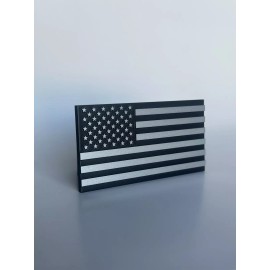 KAT19 American Flag Emblem - Premium CNC machined aluminum - MADE IN THE U.S.A.