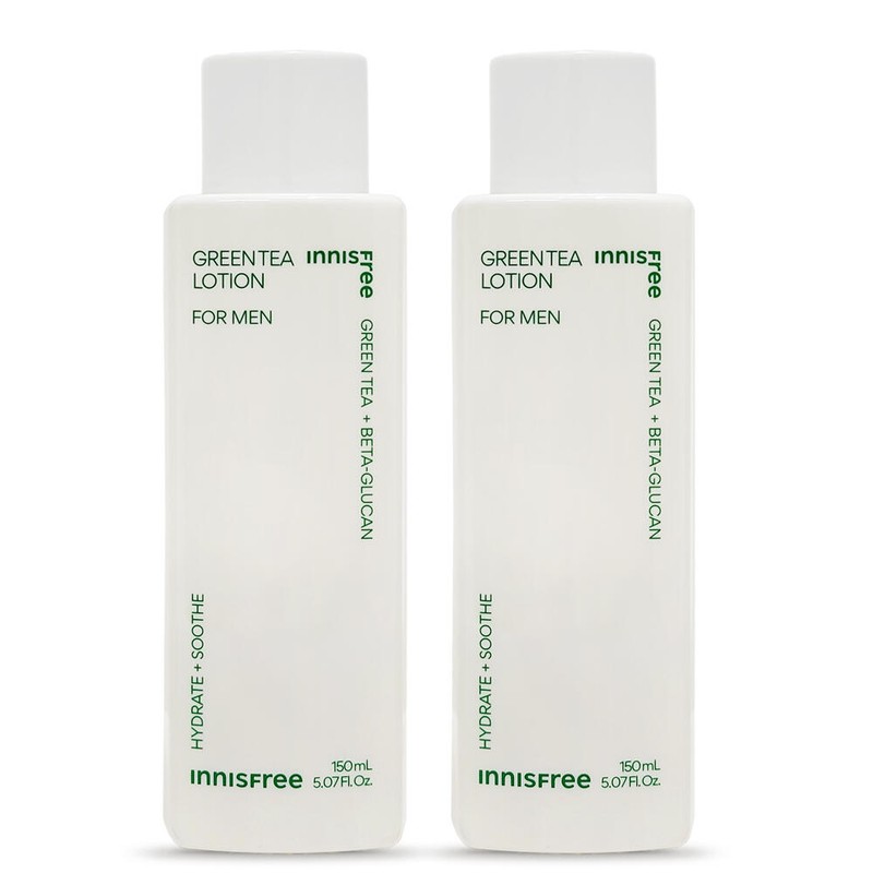 Innisfree 이니스프리 그린티 로션 포맨 150ml 2개 Innisfree Green Tea