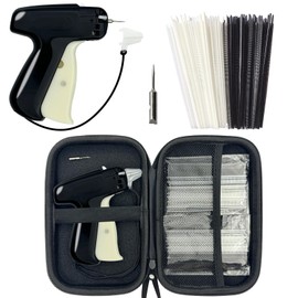 4323pcs Stitchy Quick Clothing Fixer, Fine Stitch Tagging Gun for Clothing, Mini Stitch Gun for Clothes Sewing Quilting Hemming Micro Tagging Gun with 2 Fine Steel Needles 4320 Tiny Fasteners, Case(Black)