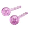 Glass Cooling Massage Ball Reduce Swelling Promote Circulation Cold Compress