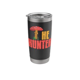 Mushroom Hunter Forest Forager Humor Nature Explorer Stainless Steel Insulated Tumbler