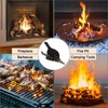 Gtongoko Fireplace Bellows Air Blower Cast Nozzle 14.8" x 5.6"