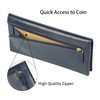 Lavemi Ultra Slim Thin Leather Women Wallet RFID Blocking Credit