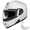 Daytona Helmets - Hi Gloss White - Lightweight Dirt Bike