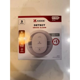 Kidde Detect 20SD10-V Smoke Alarm 3 Pack