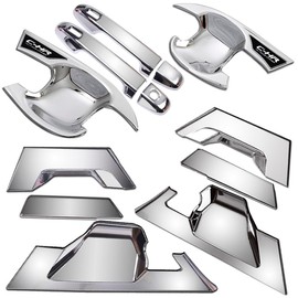 Kayafar Toyota C-HR Dedicated Door Handle Cover, CHR Door Knob Cover, Exterior C-HR Bowl Cover Protector, Garnish, Dress-Up, Custom, For CHR ZYX10, NGX50, Exterior, Parts, Nail Scratch Prevention