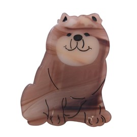 Funny Brown Bear Hair Clip,Acetate Claw Clips,Hair Clips for Women