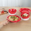 Restaurantware Suction Plate and Bowl Set 2-Piece 1 Pack of