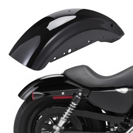 Gloss Black Motorcycle Rear Fender for Harley Sportster 883 1200 Iron 883 1200 Forty Eight Seventy Two Roadster 2004-UP