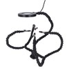 Soldering Helping Hand 5 Jaws 3X USB Magnifier ABS Flexible