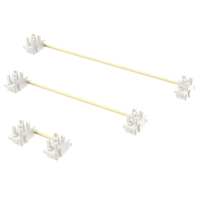 DUROCK Plate Mount Stabilizer V3, Innovative Pre-Clipped Stem for Minimum