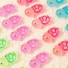 Turtle Decorative Mini Figures, Pack of 60, Luminous Resin Small